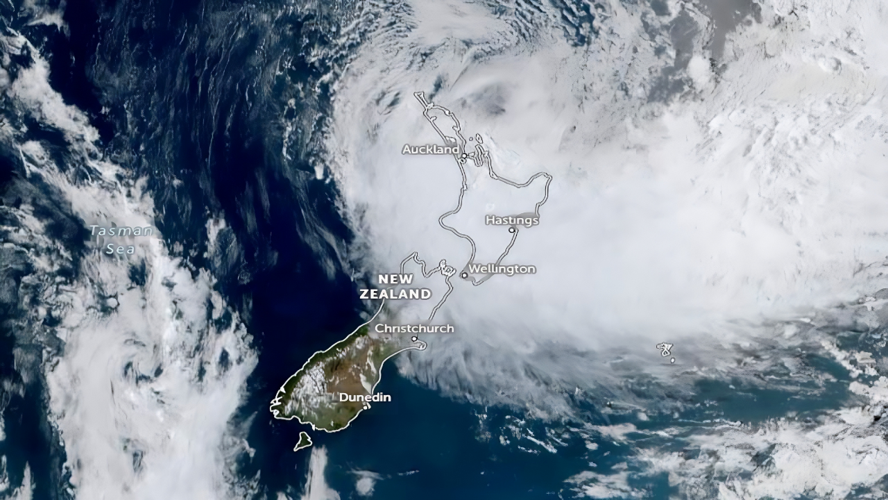 Cyclone Gabrielle has reached the shores of New Zealand today and has caused massive destruction to homes.