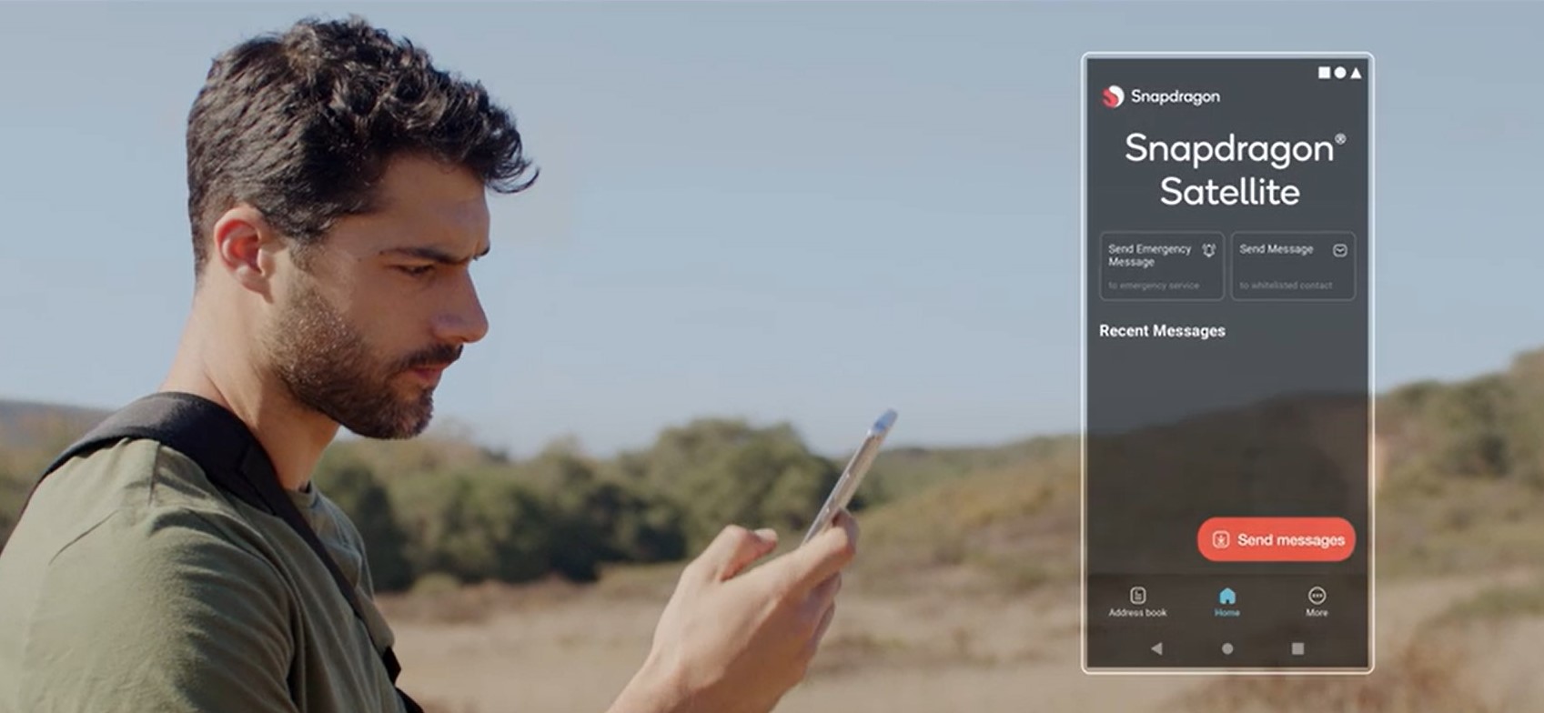 At CES 2023, Qualcomm introduced Snapdragon Satellite for Android phones, which will enable communication anywhere on Earth in emergency situations.