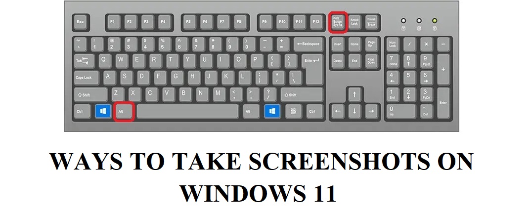 In order to take screenshot in windows 11, here are some ways you can use to do so-Using Print Screen button or Snipping Tool.