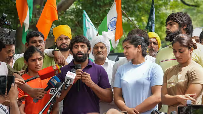 India's prominent wrestlers have declared their intention to submerge their medals in river Ganga as part of their protest.